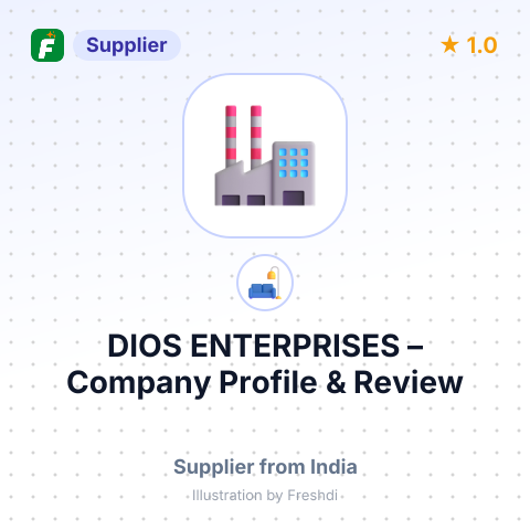DIOS ENTERPRISES – summary card, no photo uploaded yet