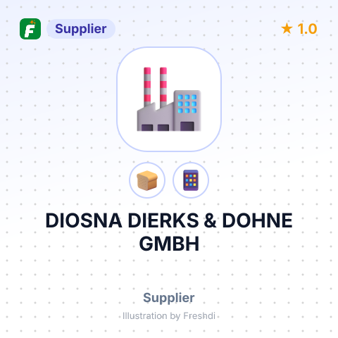 DIOSNA DIERKS & DOHNE GMBH – summary card, no photo uploaded yet