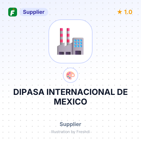 DIPASA INTERNACIONAL DE MEXICO – summary card, no photo uploaded yet
