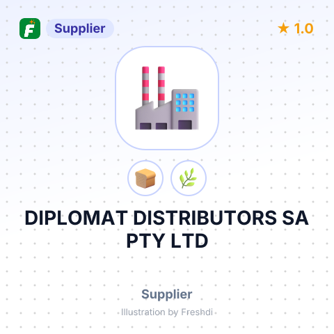 DIPLOMAT DISTRIBUTORS SA PTY LTD – summary card, no photo uploaded yet
