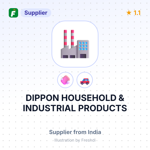 DIPPON HOUSEHOLD & INDUSTRIAL PRODUCTS – summary card, no photo uploaded yet