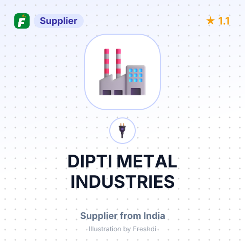 DIPTI METAL INDUSTRIES – summary card, no photo uploaded yet
