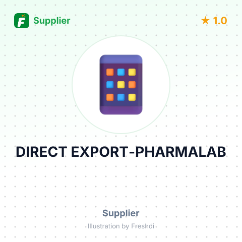 DIRECT EXPORT-PHARMALAB – summary card, no photo uploaded yet