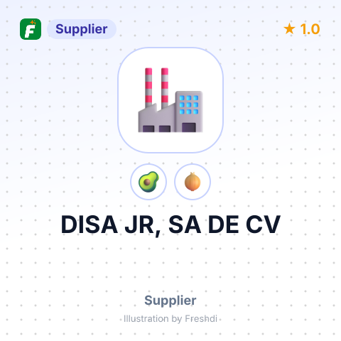 DISA JR, SA DE CV – summary card, no photo uploaded yet