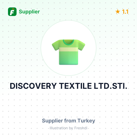 DISCOVERY TEXTILE LTD.STI. – summary card, no photo uploaded yet