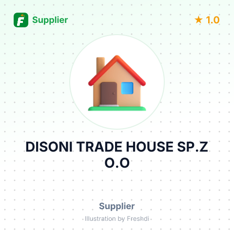 DISONI TRADE HOUSE SP.Z O.O – summary card, no photo uploaded yet