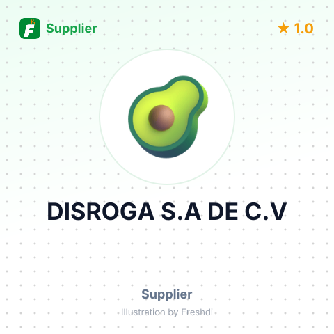 DISROGA S.A DE C.V – summary card, no photo uploaded yet