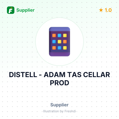 DISTELL - ADAM TAS CELLAR PROD – summary card, no photo uploaded yet