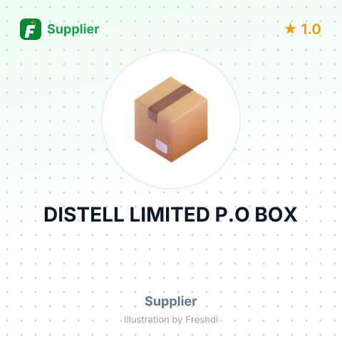 DISTELL LIMITED P.O BOX – summary card, no photo uploaded yet