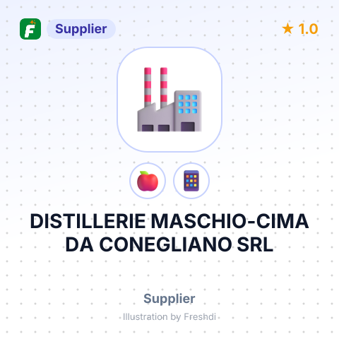 DISTILLERIE MASCHIO-CIMA DA CONEGLIANO SRL – summary card, no photo uploaded yet