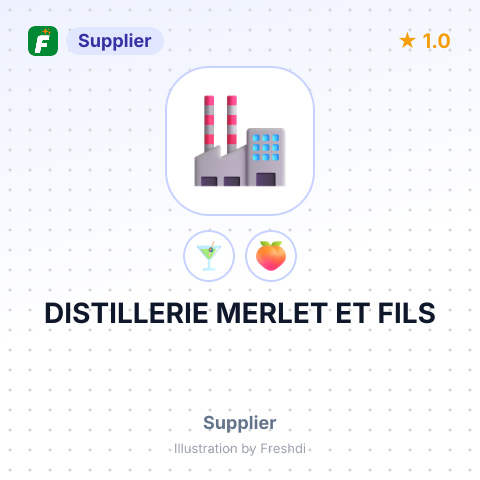 DISTILLERIE MERLET ET FILS – summary card, no photo uploaded yet