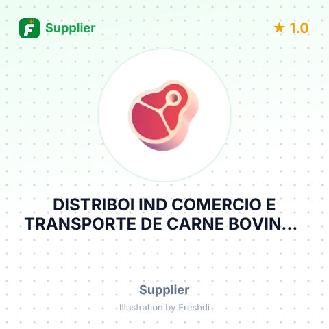 DISTRIBOI IND COMERCIO E TRANSPORTE DE CARNE BOVINA – summary card, no photo uploaded yet