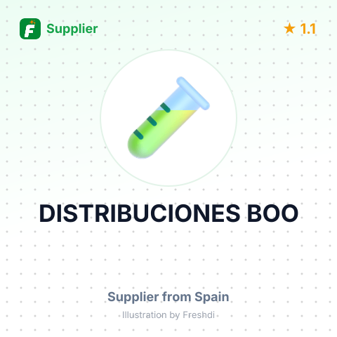 DISTRIBUCIONES BOO – summary card, no photo uploaded yet