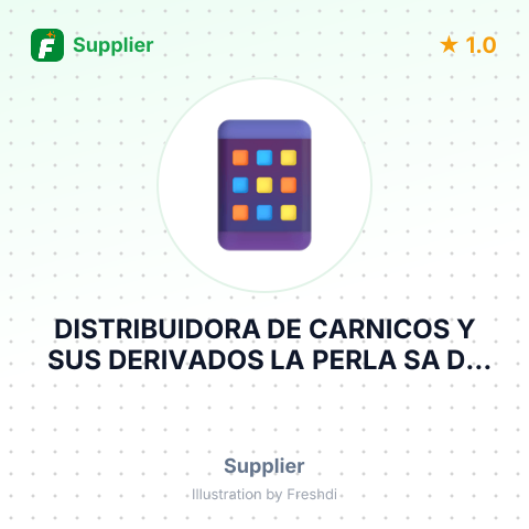 DISTRIBUIDORA DE CARNICOS Y SUS DERIVADOS LA PERLA SA DE CV – summary card, no photo uploaded yet