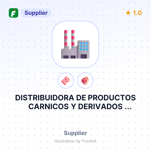 DISTRIBUIDORA DE PRODUCTOS CARNICOS Y DERIVADOS CARBENZES BEEF, S.A. DE C.V – summary card, no photo uploaded yet