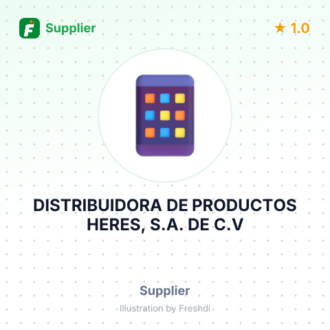 DISTRIBUIDORA DE PRODUCTOS HERES, S.A. DE C.V – summary card, no photo uploaded yet