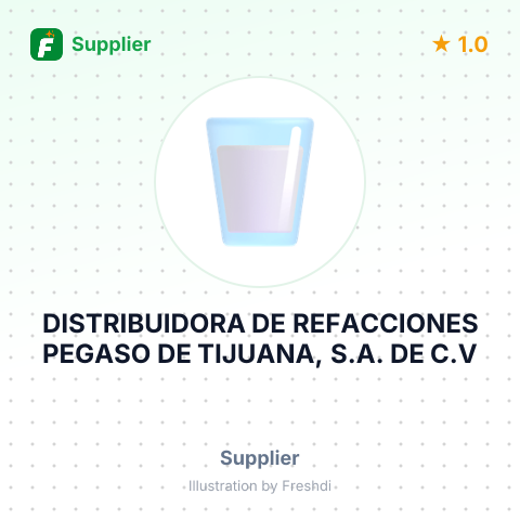 DISTRIBUIDORA DE REFACCIONES PEGASO DE TIJUANA, S.A. DE C.V – summary card, no photo uploaded yet