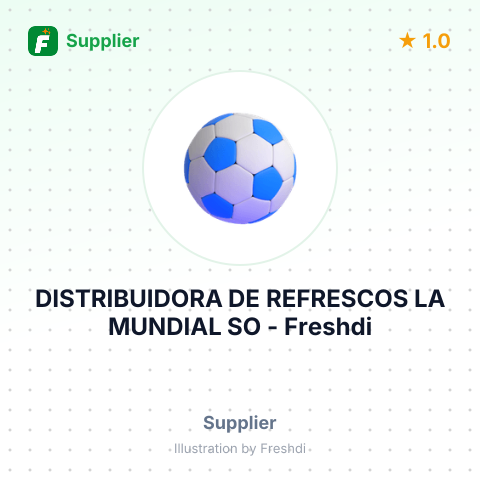 DISTRIBUIDORA DE REFRESCOS LA MUNDIAL SO – summary card, no photo uploaded yet
