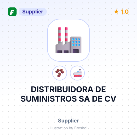 DISTRIBUIDORA DE SUMINISTROS SA DE CV – summary card, no photo uploaded yet
