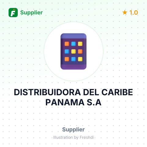 DISTRIBUIDORA DEL CARIBE PANAMA S.A – summary card, no photo uploaded yet