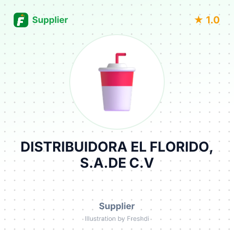 DISTRIBUIDORA EL FLORIDO, S.A.DE C.V – summary card, no photo uploaded yet