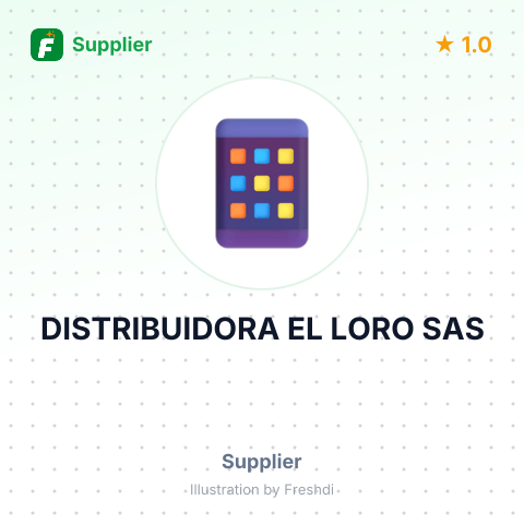 DISTRIBUIDORA EL LORO SAS – summary card, no photo uploaded yet