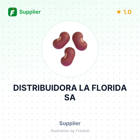 DISTRIBUIDORA LA FLORIDA SA – summary card, no photo uploaded yet
