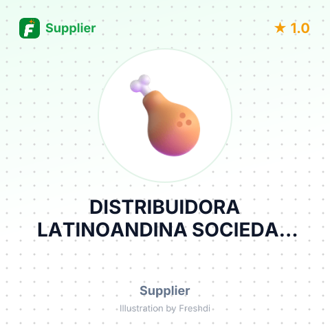 DISTRIBUIDORA LATINOANDINA SOCIEDAD ANONIMA – summary card, no photo uploaded yet