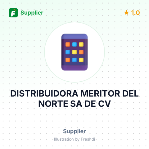 DISTRIBUIDORA MERITOR DEL NORTE SA DE CV – summary card, no photo uploaded yet