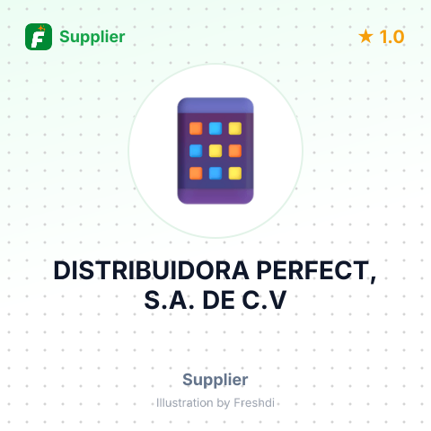 DISTRIBUIDORA PERFECT, S.A. DE C.V – summary card, no photo uploaded yet