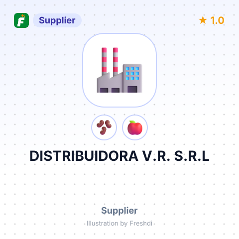 DISTRIBUIDORA V.R. S.R.L – summary card, no photo uploaded yet