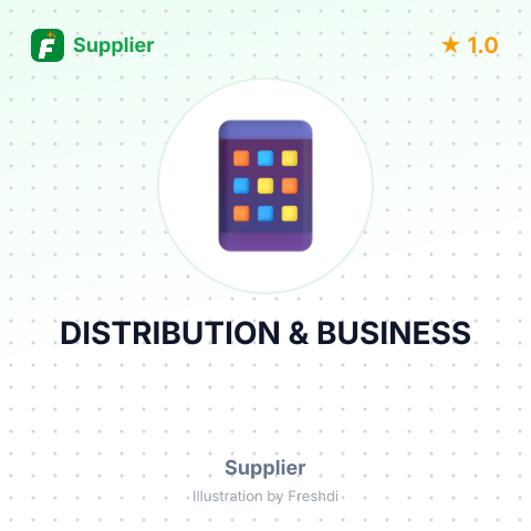 DISTRIBUTION & BUSINESS – summary card, no photo uploaded yet