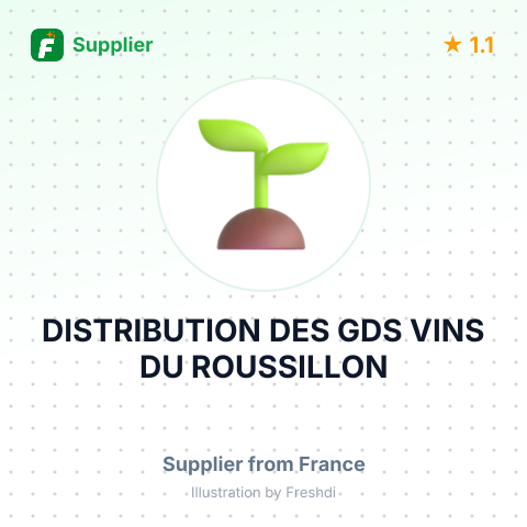 DISTRIBUTION DES GDS VINS DU ROUSSILLON – summary card, no photo uploaded yet