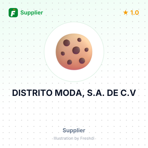 DISTRITO MODA, S.A. DE C.V – summary card, no photo uploaded yet
