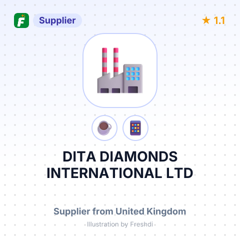 DITA DIAMONDS INTERNATIONAL LTD – summary card, no photo uploaded yet