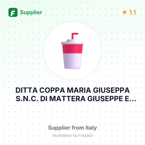 DITTA COPPA MARIA GIUSEPPA S.N.C. DI MATTERA GIUSEPPE E FRANCESCO – summary card, no photo uploaded yet