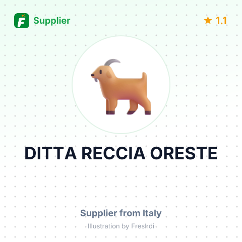 DITTA RECCIA ORESTE – summary card, no photo uploaded yet