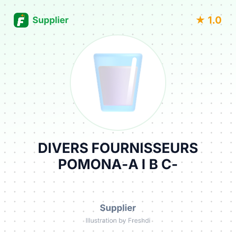 DIVERS FOURNISSEURS POMONA-A I B C- – summary card, no photo uploaded yet