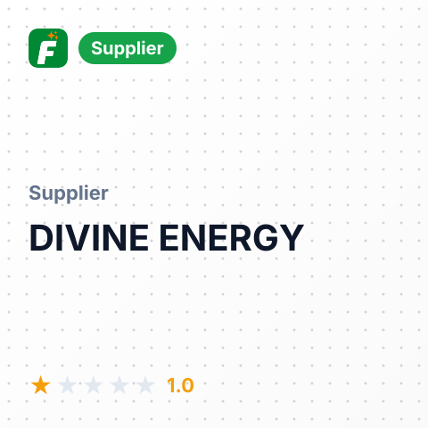 DIVINE ENERGY – summary card, no photo uploaded yet