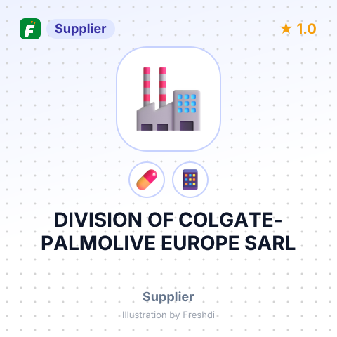 DIVISION OF COLGATE-PALMOLIVE EUROPE SARL – summary card, no photo uploaded yet