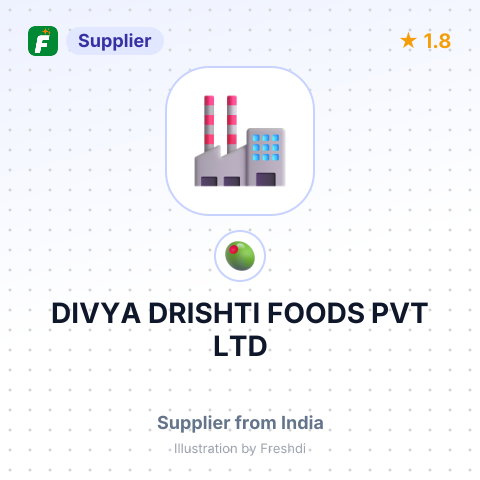DIVYA DRISHTI FOODS PVT LTD – summary card, no photo uploaded yet