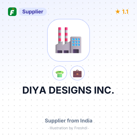 DIYA DESIGNS INC. – summary card, no photo uploaded yet
