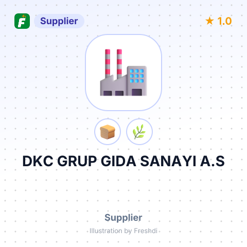 DKC GRUP GIDA SANAYI A.S – summary card, no photo uploaded yet
