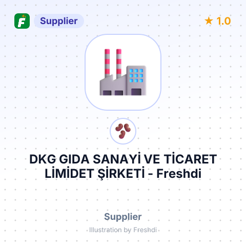 DKG GIDA SANAYİ VE TİCARET LİMİDET ŞİRKETİ – summary card, no photo uploaded yet