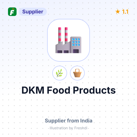DKM Food Products  – summary card, no photo uploaded yet