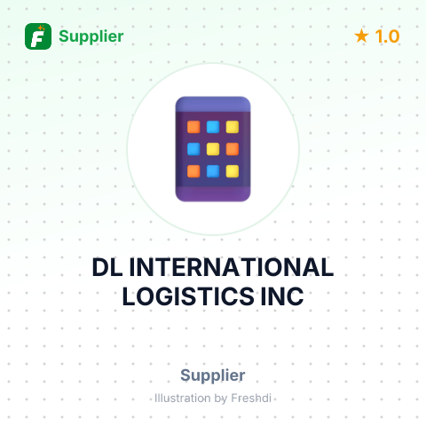 DL INTERNATIONAL LOGISTICS INC – summary card, no photo uploaded yet