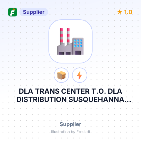 DLA TRANS CENTER T.O. DLA DISTRIBUTION SUSQUEHANNA NEW CUMBERLAND, PA – summary card, no photo uploaded yet