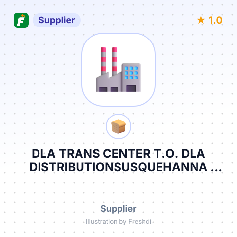 DLA TRANS CENTER T.O. DLA DISTRIBUTIONSUSQUEHANNA NEW CUMBERLANDPA17070- – summary card, no photo uploaded yet