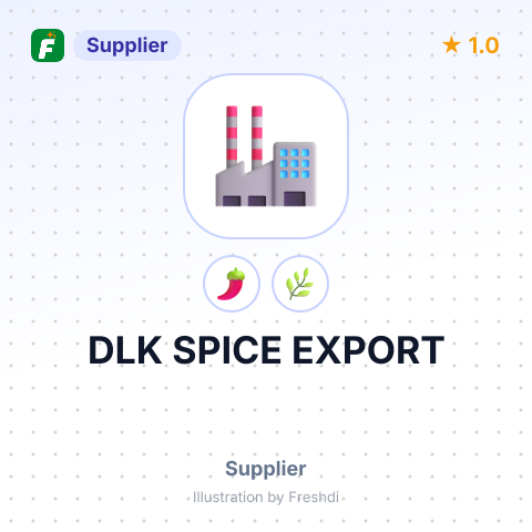 DLK SPICE EXPORT – summary card, no photo uploaded yet