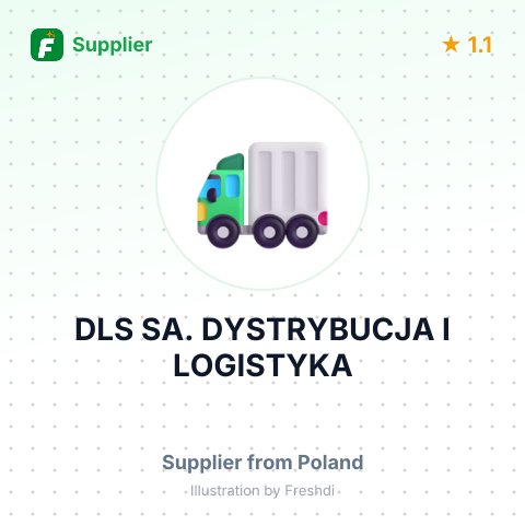 DLS SA. DYSTRYBUCJA I LOGISTYKA – summary card, no photo uploaded yet